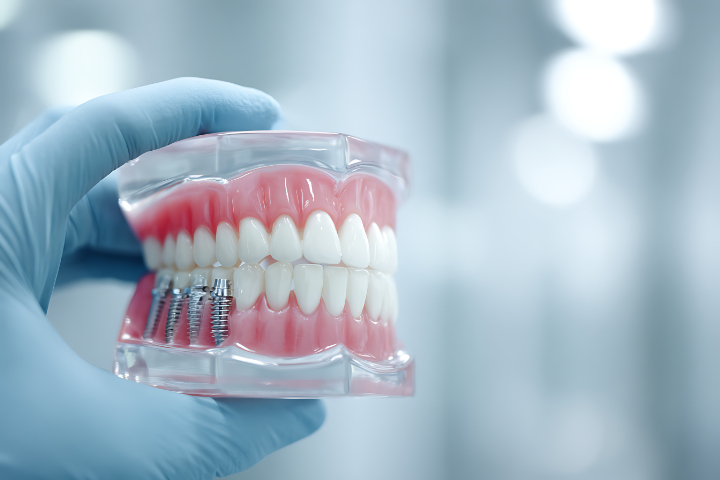 インプラントはどうして高いのか説明する歯科医師